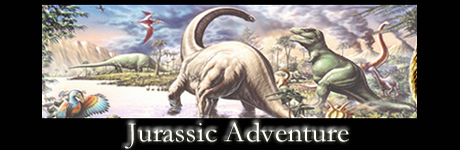 Presenting Jurassic Adventure
 interactive book.